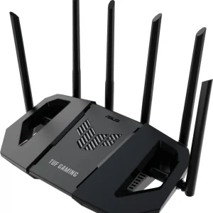 Роутер беспроводной Asus TUF-BE6500 BE6500 100/1000/2500BASE-T черный