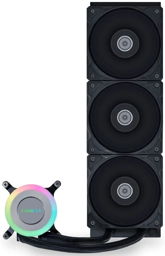 Система водяного охлаждения Lian-Li Galahad II Lite 360P ARGB Soc-AM5/AM4/1700/1851 черный29.8dB Al+Cu Ret (G89.GA2L36PB.R0)