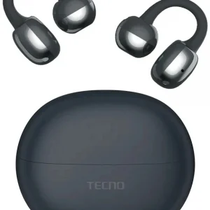 Гарнитура внутриканальные Tecno OW01 серый беспроводные bluetooth в ушной раковине (OW01 GREY)