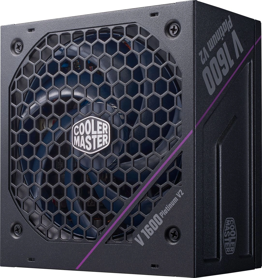 Блок питания Cooler Master ATX 1600W V1600 V2 Gen.5 80+ platinum 24pin APFC 135mm fan 16xSATA Cab Manag RTL
