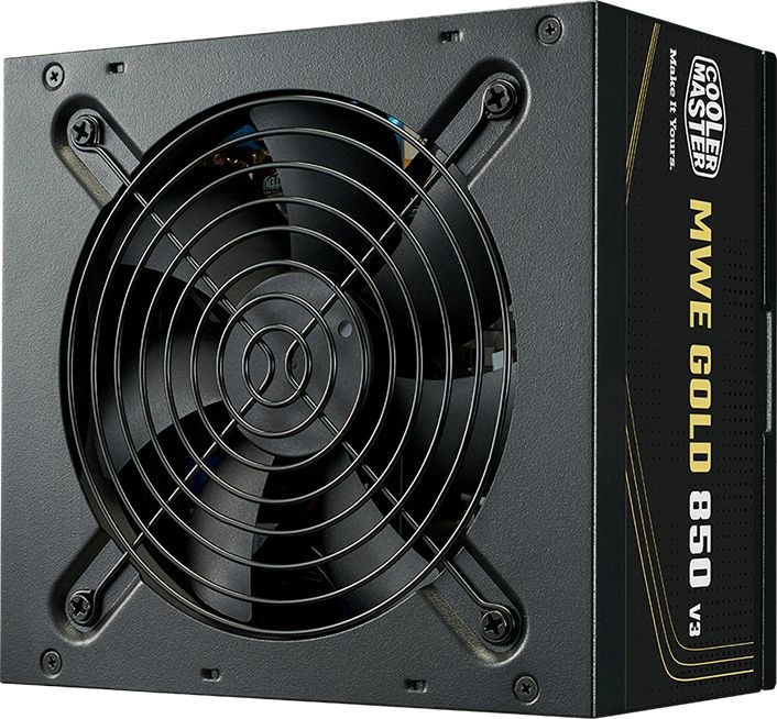 Блок питания Cooler Master ATX 850W Gold V3 Gen.5 80+ gold 24pin APFC 120mm fan 12xSATA RTL