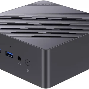 ПК Мини Chuwi AuBox Ryzen AI 9 365 (3.3) 32Gb SSD1Tb RGr Windows 11 Pro 2x2.5GbitEth WiFi BT 120W серебристый/черный