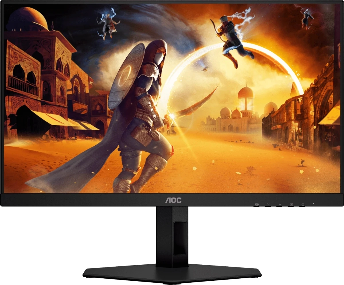 Монитор AOC 23.8" Q24G4E черный IPS LED 1ms 16:9 HDMI матовая 1000:1 350cd 178гр/178гр 2560x1440 180Hz DP Quad HD 2K (1440p) 3.43кг