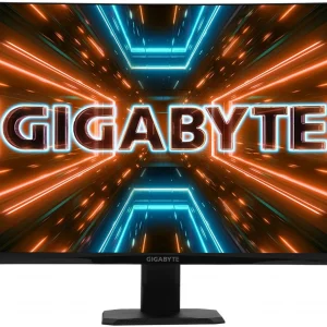 Монитор Gigabyte 27" GS27QC черный VA LED 16:9 HDMI матовая 1000:1 250cd 178гр/178гр 2560x1440 165Hz DP QHD 5.11кг