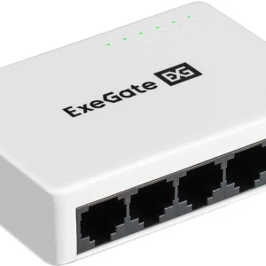 Коммутатор Exegate EDES-1005C EX298685RUS (L2) 5x100Мбит/с неуправляемый