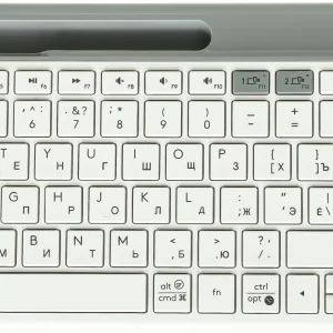 Клавиатура Logitech K580 белый/серебристый USB беспроводная BT/Radio slim Multimedia (920-009209)