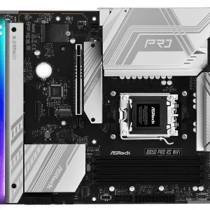 Материнская плата Asrock B850 PRO RS WIFI SocketAM5 AMD B850 4xDDR5 ATX AC`97 8ch(7.1) 2.5Gg RAID+HDMI