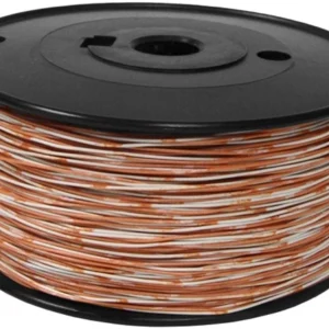 Кабель кроссировочный Lanmaster TWT-CRS1PAIR-OR U/UTP 1 пара 24AWG PVC внутренний 500м оранжевый