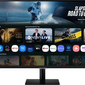Монитор Samsung 32" S32FM702UIXCI черный VA LED 4ms 16:9 HDMI M/M матовая 3000:1 300cd 178гр/178гр 3840x2160 60Hz 4K USB 6.5кг