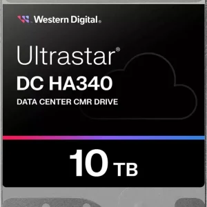 Жесткий диск WD SATA-III 10TB 0B47062 WUS721210BLE6L4 Ultrastar DC HA340 512E (7200rpm) 512Mb 3.5"