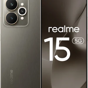 Смартфон Realme RMX5106 15 256Gb 12Gb черный моноблок 3G 4G 6.78" 1264x2780 Android 15 50Mpix 802.11 a/b/g/n/ac/ax/be NFC GPS GSM900/1800 GSM1900