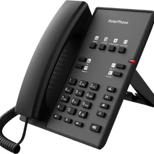 Телефон IP Fanvil H1 черный (H1 HOTEL PHONE) (упак.:1шт)