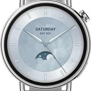 Смарт-часы Xiaomi Watch S4 41мм 1.43" AMOLED корп.белый рем.белый (BHR07VUGL)