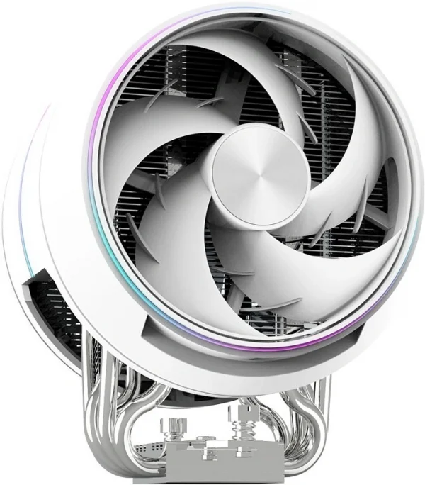 Устройство охлаждения(кулер) Zalman ZET5 ARGB Soc-AM5/AM4/1200/1700/1851 белый 4-pin 16-30.4dB Al+Cu 200W 970gr Ret (ZET5 WHITE)