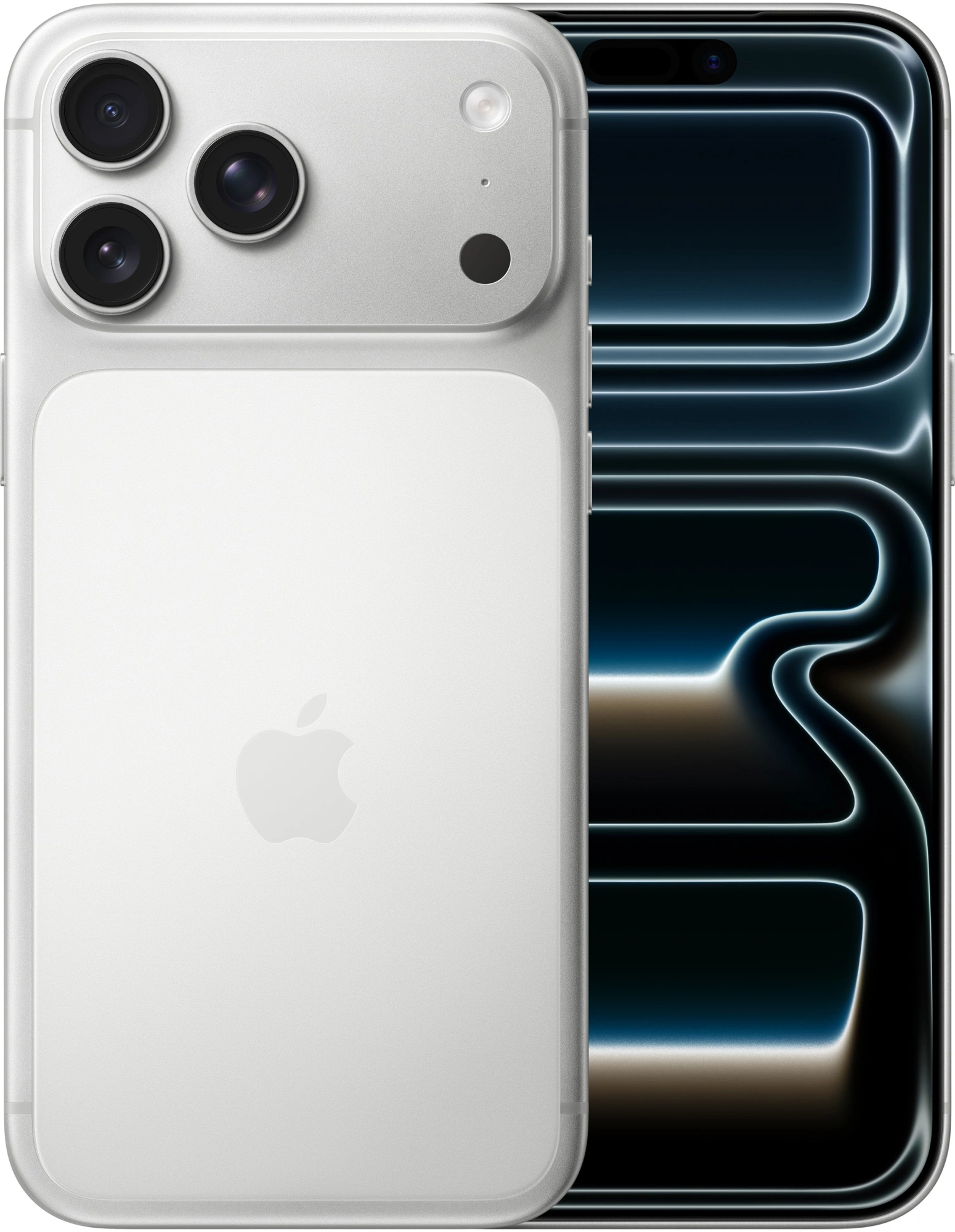 Смартфон Apple A3526 iPhone 17 Pro Max 2Tb серебристый моноблок 3G 4G 1Sim 6.9" 1320x2868 iOS 26 48Mpix 802.11 a/b/g/n/ac/ax/be NFC GPS Protect