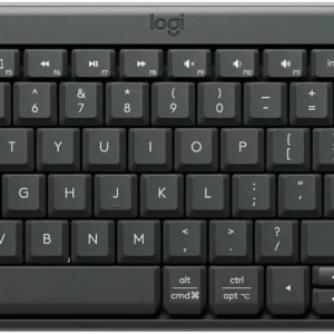 Клавиатура Logitech K250 графитовый беспроводная BT slim Multimedia (920-013452)