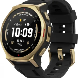 Смарт-часы Amazfit T-rex 3 Pro A2444 1.91" TFT корп.золотистый рем.черный (1747223)