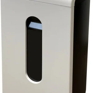 Шредер Gladwork Harmony P-10M белый/черный (секр.P-5) фрагменты 10лист. 21лтр. скрепки скобы пл.карты