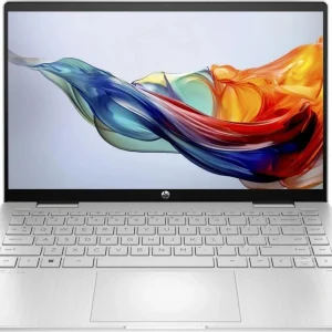 Ноутбук HP Pavilion x360 14t-ek200 Core 5 120U 16Gb SSD512Gb Intel UHD Graphics 14" IPS Touch FHD (1920x1080) Windows 11 Home English silver WiFi BT Cam (8X328AV-1)