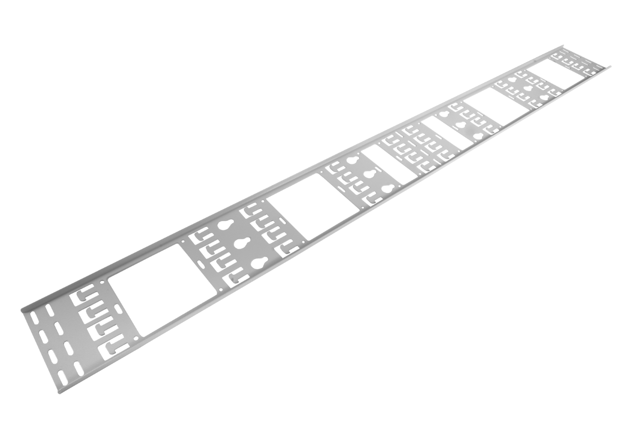 Вертикальный кабельный органайзер в шкаф, ширина 150 мм 36U / ЦМО ВКО-М-36.150 / Вертикальный кабельный органайзер в шкаф, ширина 150 мм 36U