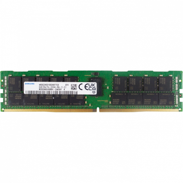 Память оперативная / Samsung Electronics M393A8G40BB4-CWEBY / Память оперативная/ Samsung DDR4 64GB RDIMM 3200 1.2V pulled