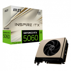 Видеокарта / MSI GeForce RTX 5060 8G INSPIRE ITX OC / Видеокарта/ GeForce RTX 5060 8G INSPIRE ITX OC