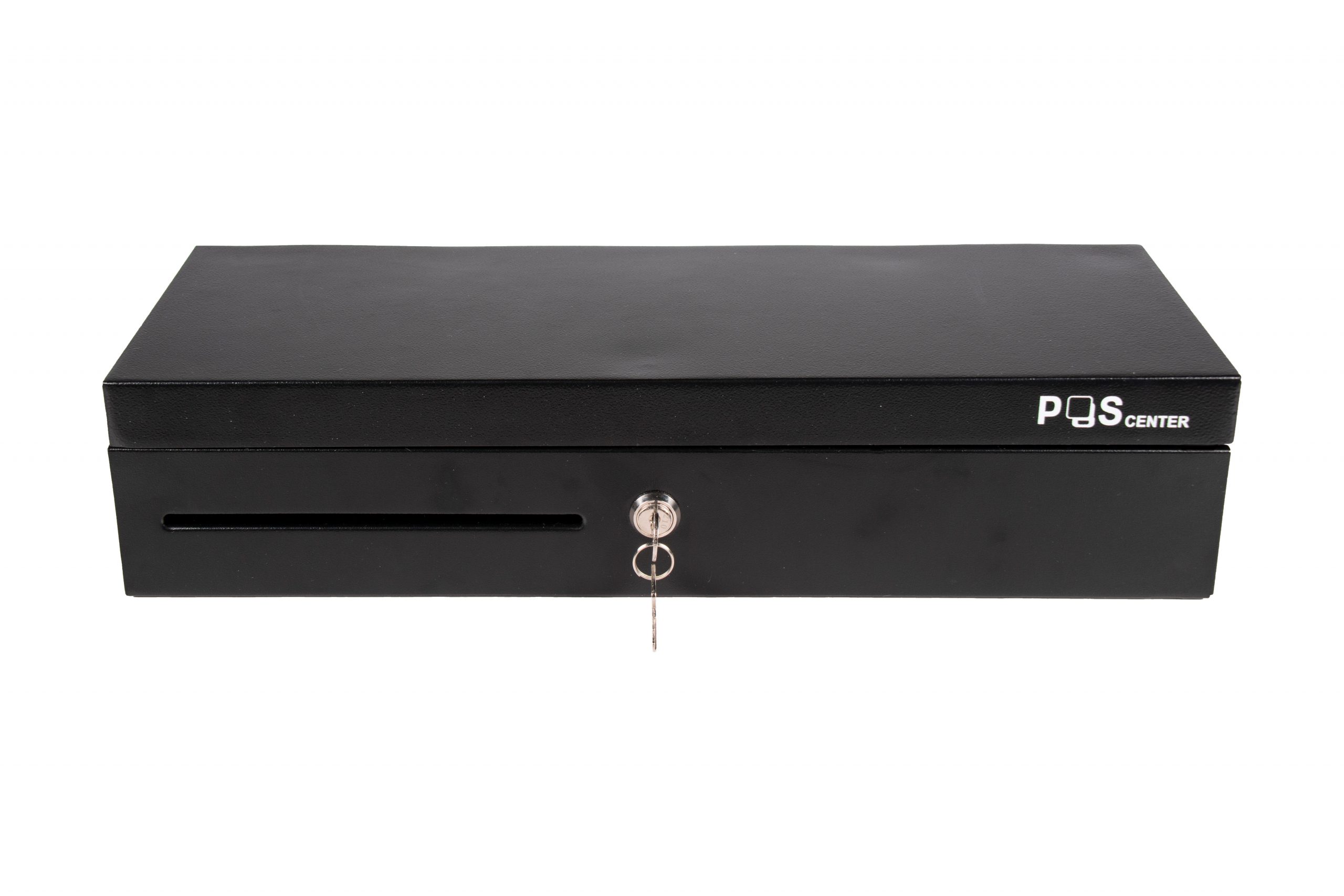 Денежный ящик POScenter 460KL 460x170x100, распайка "Epson/АТОЛ", с датчиком обратной связи, черный