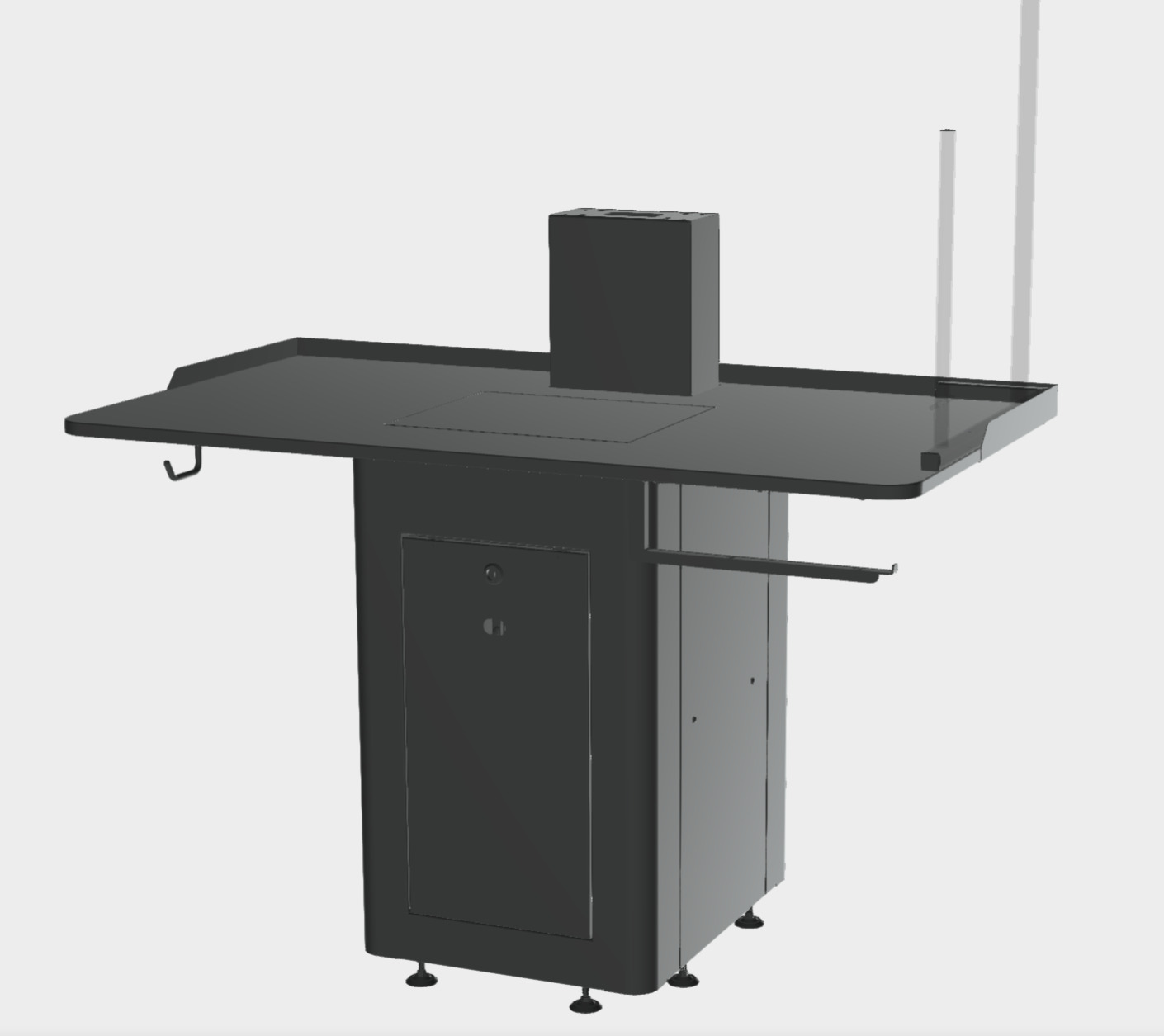 Касса самообслуживания POScenter SCO-M210 Basic Box_V4 (J4125, RAM 8GB, SSD 128GB, тумба для покупок)