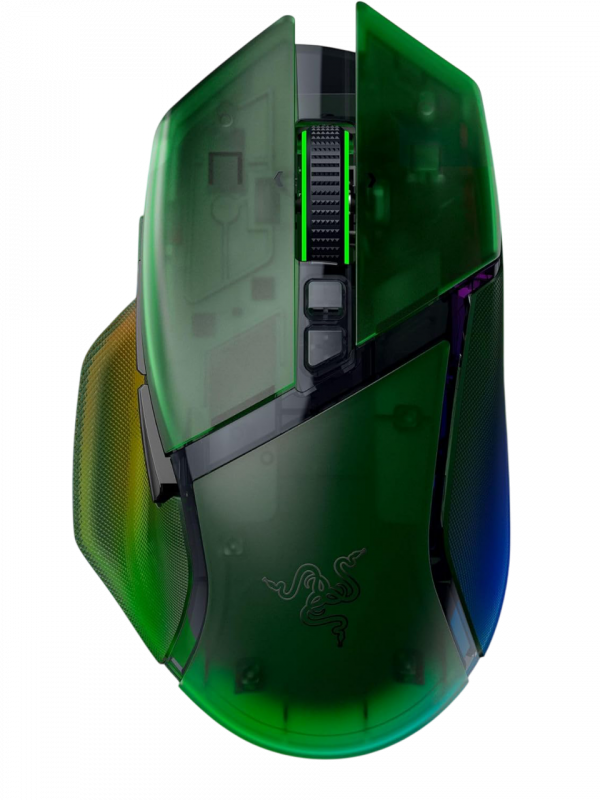 Игровая мышь Razer Basilisk V3 Pro 35K - Phantom Green Ed. Mouse / Razer RZ01-05240300-R3G1 / Игровая мышь Razer Basilisk V3 Pro 35K - Phantom Green Ed. Mouse/ Razer Basilisk V3 Pro 35K - Phantom Green Ed.
