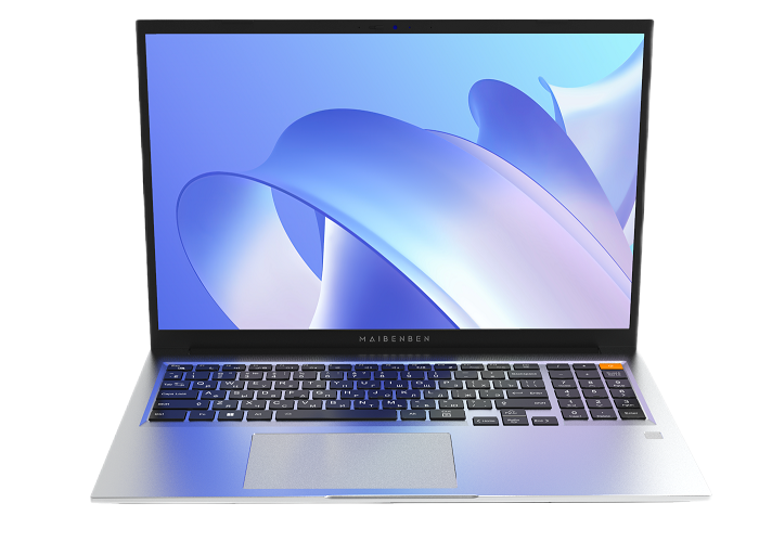 Ноутбук / Maibenben B116C-R576UMF1SPSRE2 / Maibenben B116C 16"(1920x1200 IPS (60Hz))/AMD Ryzen 5 7640HS(4.3Ghz)/16384Mb/512PCISSDGb/IntAMD Radeon 760M/Cam/BT/WiFi/62WHr/war 2y/1.89kg/Silver/Win11Pro