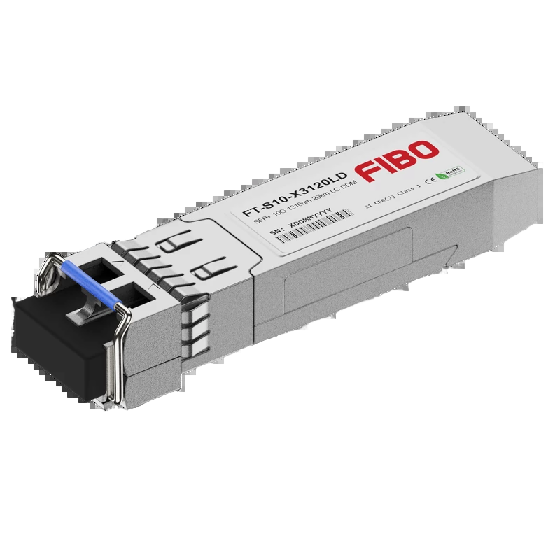 Трансивер / Fibo FT-S10-X3120LD / Трансивер/ FIBO FT-S10-X3120LD SFP+ модуль, 10G, 20 км, TX 1310 нм, LC, DDM