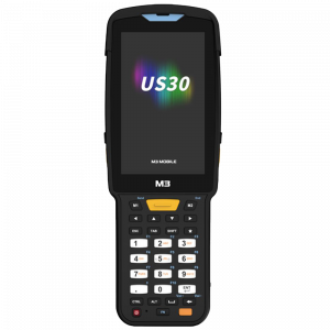 Терминал сбора данных / M3MOBILE CO., LTD. US300D-TLCWSE-HF / Терминал сбора данных/ Android 13.0 GMS, WVGA, Wi-Fi 6, SE5800 2D Imager Scanner(Straight Shooter/0° Scan), 16MP Rear Camera, BT5.3, NFC(HF), 4G/64G, 42 Keypad , 6700mAh Battery, Hand Strap, Bullet Proof Film