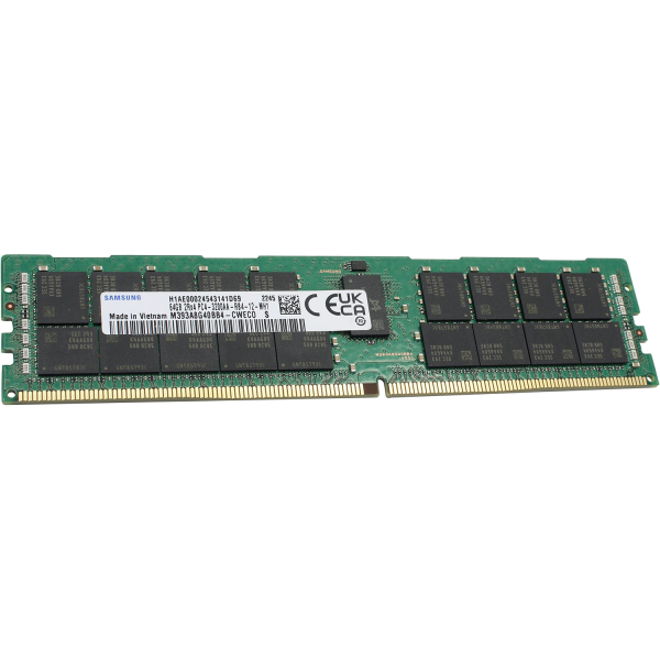 Память оперативная / Samsung Electronics M393A8G40BB4-CWECO / Память оперативная/ Samsung DDR4 64GB RDIMM 3200 1.2V pulled