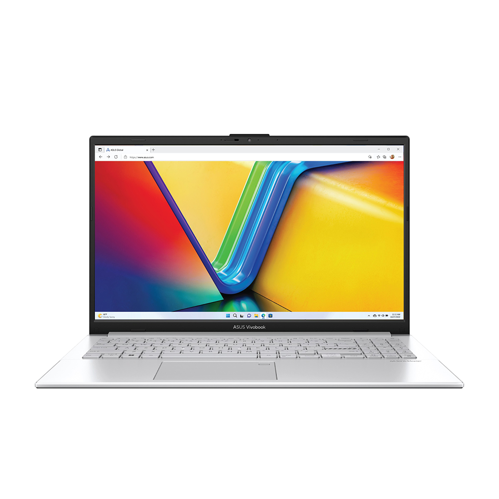 Ноутбук / ASUS 90NB0ZR1-M034H0 / Ноутбук/ ASUS E1504FA-BQ1929 15.6"(1920x1080 (матовый) IPS)/AMD Ryzen 5 7520U(2.8Ghz)/16384Mb/512PCISSDGb/noDVD/IntAMD Radeon/Cam/BT/WiFi/42WHr/war 1y/1.63kg/Cool Silver/DOS