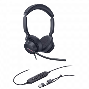 Гарнитура проводная / Yealink UH46 Dual UC USB-C/A / Гарнитура проводная/ Yealink UH46 Dual UC USB-C/A [1308183]