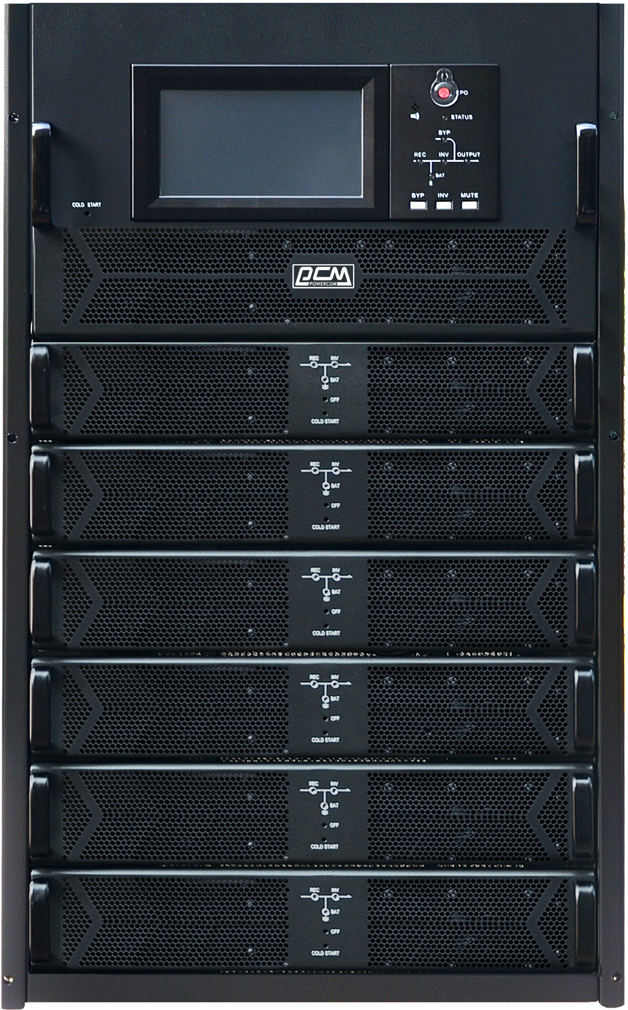 Источник бесперебойного питания Powercom Vanguard-II-33 VGD-II-150R33 150000Вт 150000ВА черный