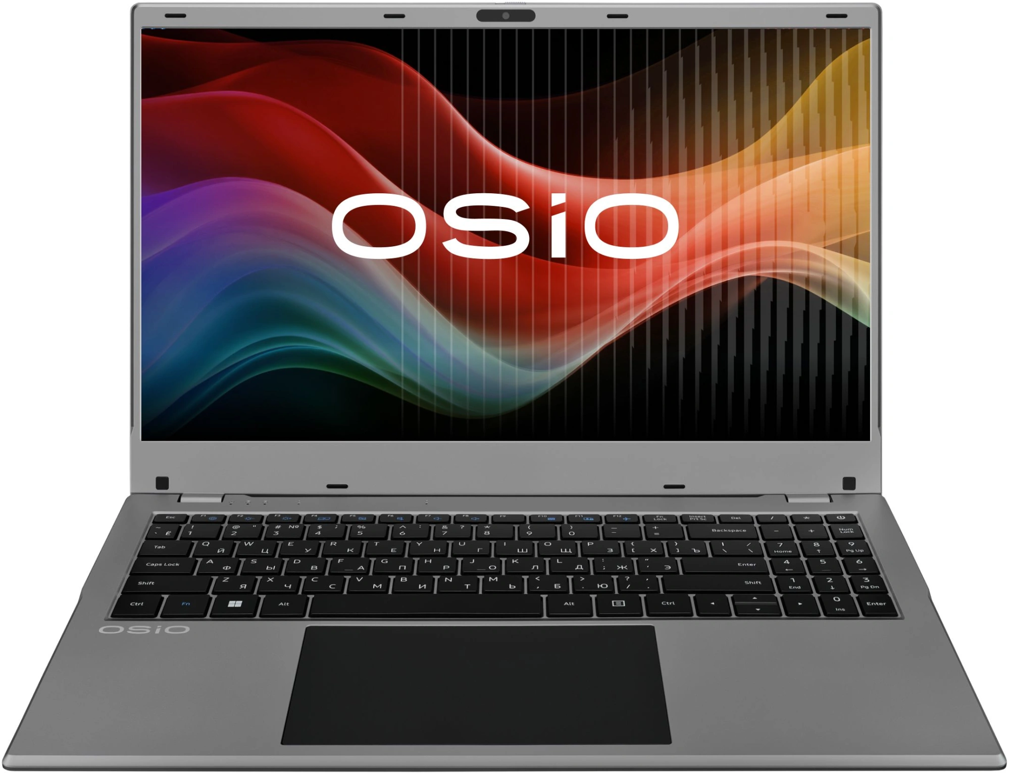 Ноутбук Osio BaseLine B150i-009s N-series N200 8Gb SSD512Gb Intel UHD Graphics 15.6" IPS FHD (1920x1080) без ОС silver WiFi BT Cam 5000mAh