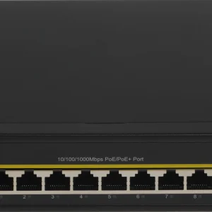 Коммутатор Cudy GS1008PS2 (L2) 8x1Гбит/с 2SFP 8PoE+ 120W неуправляемый
