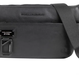 Рюкзак слинг Piquadro Harper CA6881AP/N черный кожа