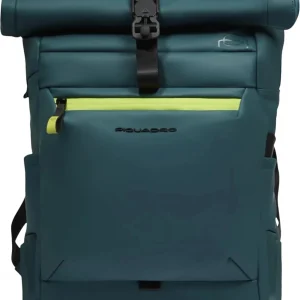 Рюкзак Piquadro Corner 2.0 CA6291C2OW/OT роллтоп бирюзовый полиуретан/полиэстер