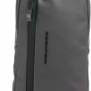 Рюкзак слинг Piquadro Corner 2.0 CA6466C2OW/GR серый полиэстер