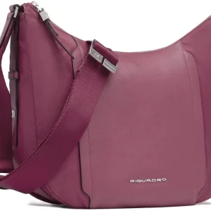 Сумка женская Piquadro Lyra BD6658W92T/BO бургунди натур.кожа/ткань