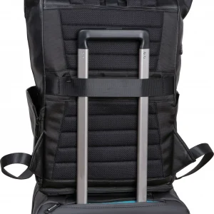 Рюкзак мужской Piquadro Russel CA6768W137/N роллтоп черный кожа