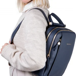 Рюкзак женский Piquadro Circle CA5566W92/BLU4 синий кожа