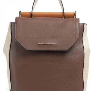 Рюкзак женский Piquadro Circle CA6780W92/MBE коричневый/бежевый кожа