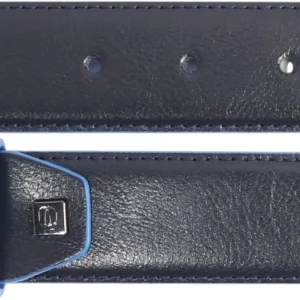 Ремень мужской Piquadro Blue Square CU6743B2/BLU2 125х3.5см синий натур.кожа