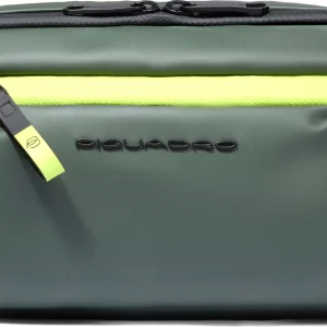 Косметичка Piquadro Corner 2.0 BY6380C2OW/VE зеленый полиэстер