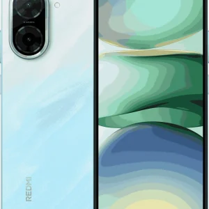 Смартфон Xiaomi Redmi A5 128Gb 4Gb голубой моноблок 3G 4G 2Sim 6.88" 720x1640 Android 15 Go 32Mpix 802.11 a/b/g/n/ac GPS FM microSD max2048Gb