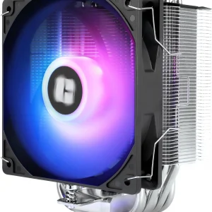 Устройство охлаждения(кулер) Thermalright Burst Assassin 120 SE ARGB Soc-AM5/AM4/1200/1700/1851 серебристый/черный 4-pin 25.6dB Al+Cu 510gr Ret (BA120-SE-ARGB)