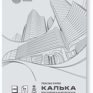 Калька Cactus CS-TR90-A4250 A4/90г/м2/250л. универсальная
